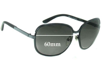 Tom Ford Delphine TF117 Replacement Sunglass Lenses - 60mm Wide 