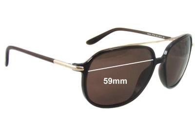 Tom Ford Sophien TF150 Replacement Sunglass Lenses - 59mm Wide 