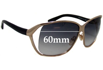 Tom Ford Nicolette TF88 Replacement Lenses 60mm wide 