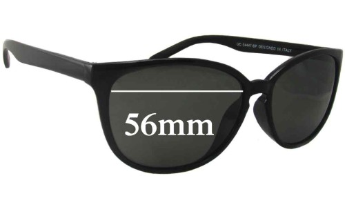 Sunglass Fix Replacement Lenses for Unbranded 04447-BP - 56mm Wide 