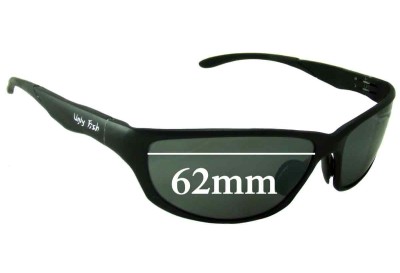 Ugly Fish PT24234 Replacement Lenses 62mm wide 