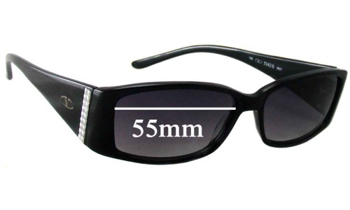 Sunglass Fix Replacement Lenses for Valentino 5342/S - 55mm Wide 