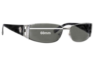 Versace MOD 2021 Replacement Lenses 60mm wide 