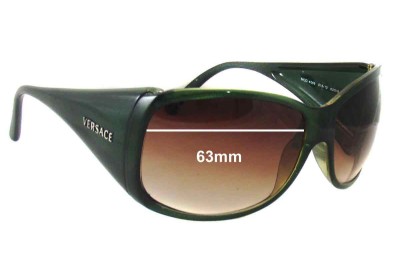 Versace MOD 4065 Replacement Lenses 63mm wide 