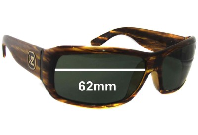 Von Zipper Hitchhiker Replacement Sunglass Lenses - 62mm across 