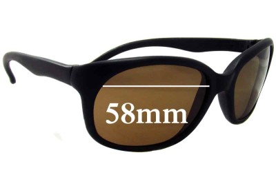 Vuarnet Unknown Model Replacement Lenses 58mm wide 
