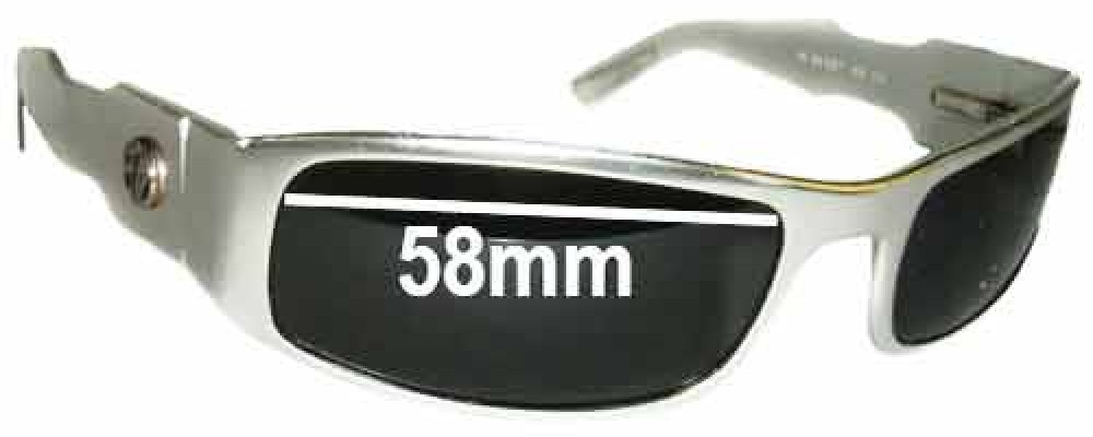 Sunglass Fix Replacement Lenses for 420 Aluminum Raptor - 58mm Wide