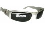Sunglass Fix Replacement Lenses for 420 Raptor - 58mm Wide 