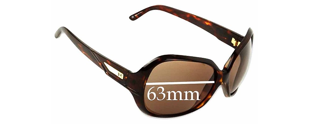 Sunglass Fix Replacement Lenses for Anon Paparazzi - 63mm Wide