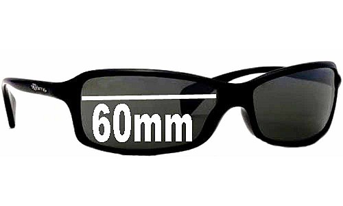 Sunglass Fix Verres de Remplacement pour Arnette AN4067 - 60mm Wide 