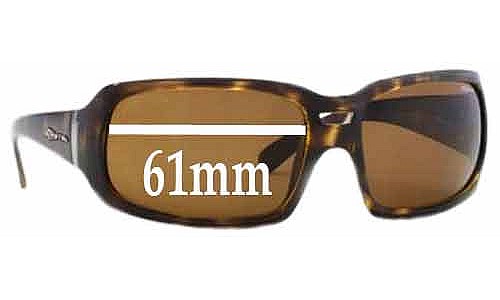 Sunglass Fix Replacement Lenses for Arnette Rushmore AN4081 - 61mm Wide 