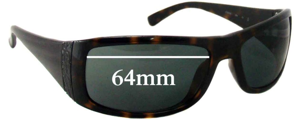 Sunglass Fix Replacement Lenses for Calvin Klein CK3078S - 64mm Wide