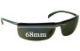 Sunglass Fix Replacement Lenses for Chanel 6003 - 68mm Wide 