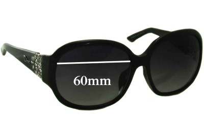 Christian Dior Delicacy Replacement Lenses 60mm wide 