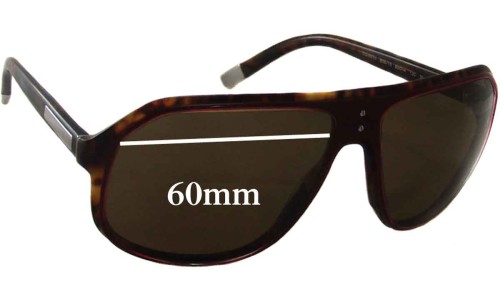 Sunglass Fix Replacement Lenses for Dolce & Gabbana DG4070 - 60mm Wide 