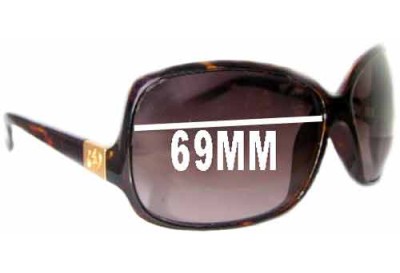 Electric Lovette Replacement Sunglass Lenses - 69mm wide 