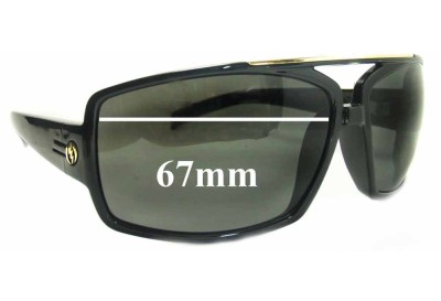 Electric OHM III Replacement Sunglass Lenses - 67mm Wide 