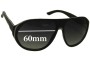 Sunglass Fix Replacement Lenses for Gucci GG1025/S - 60mm Wide 