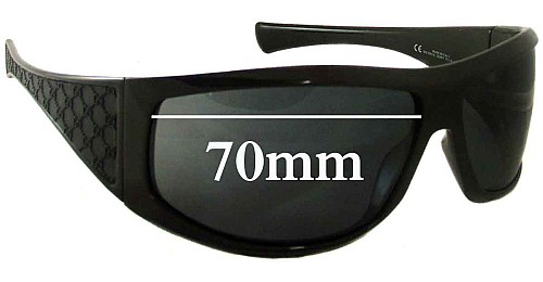 Gucci GG1560/S 70mm Replacement Lenses Gucci GG1560/S 70mm Replacement Lenses