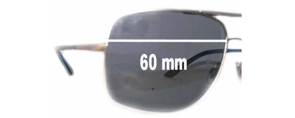 Sunglass Fix Replacement Lenses for Gucci GG1906/S - 60mm Wide
