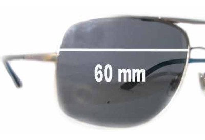 Sunglass Fix Replacement Lenses for Gucci GG1906/S - 60mm Wide 