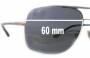 Sunglass Fix Replacement Lenses for Gucci GG1906/S - 60mm Wide 