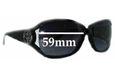 Gucci GG3059S Replacement Sunglass Lenses - 59mm wide 