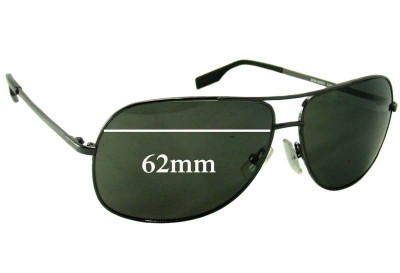 Hugo Boss 0395/P/S Replacement Lenses 62mm wide 