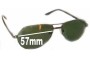 Sunglass Fix Replacement Lenses for LTEDE LT1010 - 57mm Wide 