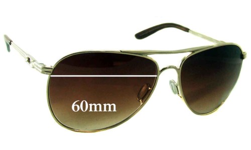 Sunglass Fix Replacement Lenses for Oakley Daisy Chain OO4062 - 60mm Wide 