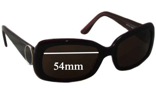 Sunglass Fix Replacement Lenses for Oroton  Indulge - 54mm Wide 