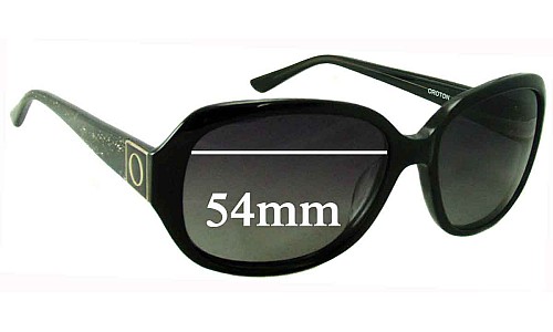 Sunglass Fix Replacement Lenses for Oroton  Sunshine - 54mm Wide 