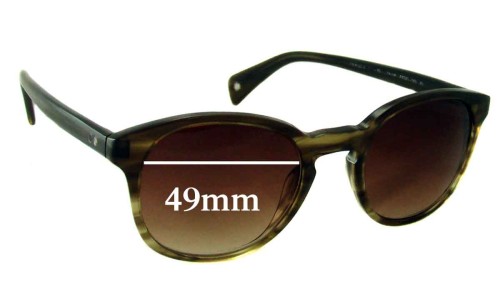 Sunglass Fix Replacement Lenses for Paul Smith Cherish The Day - 49mm Wide 