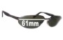 Sunglass Fix Replacement Lenses for Ray Ban RB3252 Predator - 61mm Wide 