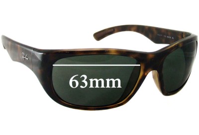 Ray Ban RB4177 Replacement Lenses 63mm wide 