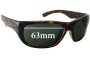 Sunglass Fix Replacement Lenses for Ray Ban RB4177 - 63mm Wide 