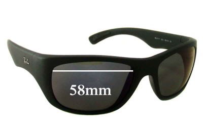 Ray Ban RB4177 Replacement Lenses 58mm wide 
