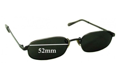 Ray Ban B&L Unknown Model Replacement Lenses 52mm wide 