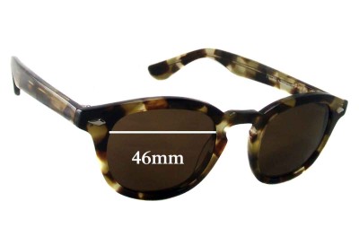 Retro Peepers J.D MID Replacement Lenses 46mm wide 