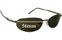 Sunglass Fix Replacement Lenses for Serengeti Corsa - 56mm Wide 