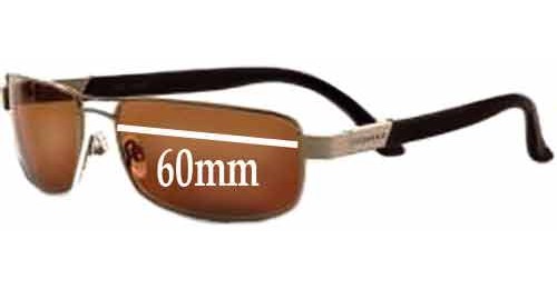 Verres De Rechange Pour Serengeti Velocity – 60mm – 100% UV – Par Sunglass Fix