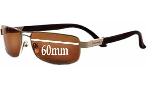 Sunglass Fix Replacement Lenses for Serengeti Paolo - 60mm Wide 