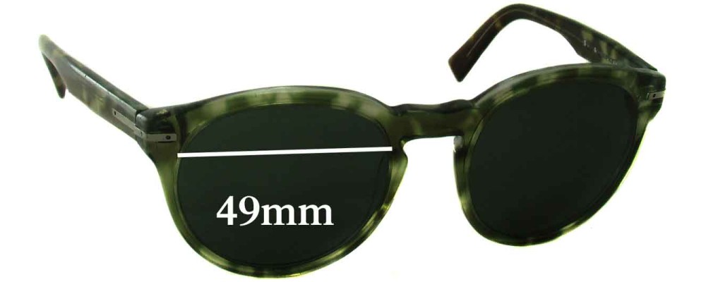 Solar Heritage Replacement Sunglass Lenses - 49mm Wide