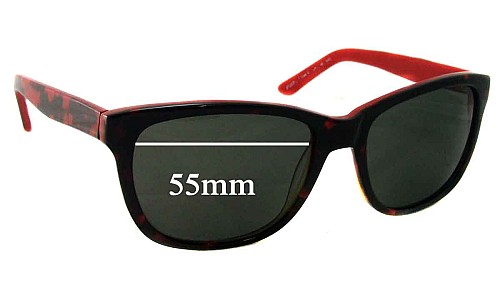 Sunglass Fix Replacement Lenses for Specsavers Sun Rx 108 - 55mm Wide 