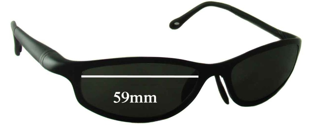 Tag Heuer TH 1003 New Sunglass Lenses - 59mm Wide