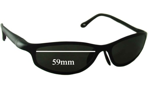 Sunglass Fix Replacement Lenses for Tag Heuer TH1003 - 59mm Wide 