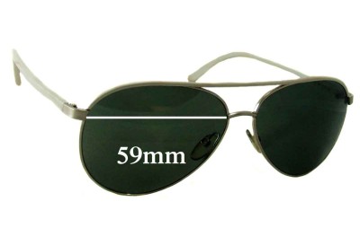 Tom Ford Silvano TF112 Replacement Sunglass Lenses - 59mm wide 