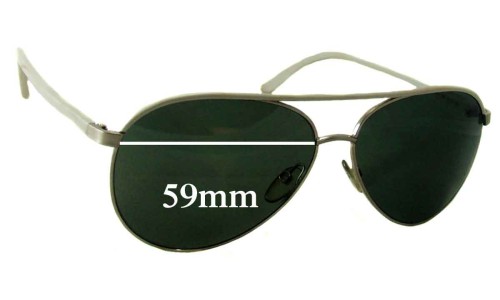 Sunglass Fix Replacement Lenses for Tom Ford Silvano TF112 - 59mm Wide 