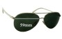Sunglass Fix Replacement Lenses for Tom Ford Silvano TF112 - 59mm Wide 