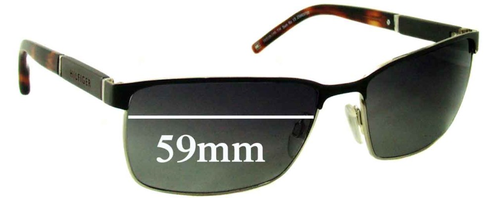 Tommy Hilfiger / Specsavers TH Sun Rx 13 Replacement Sunglass Lenses - 59mm wide